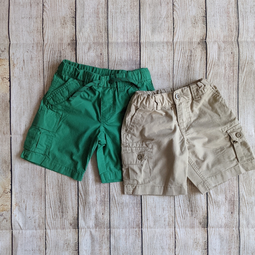 Toddler Boy's Cargo Shorts Bundle Size 3T
